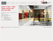 Tablet Screenshot of nsbdesign.com